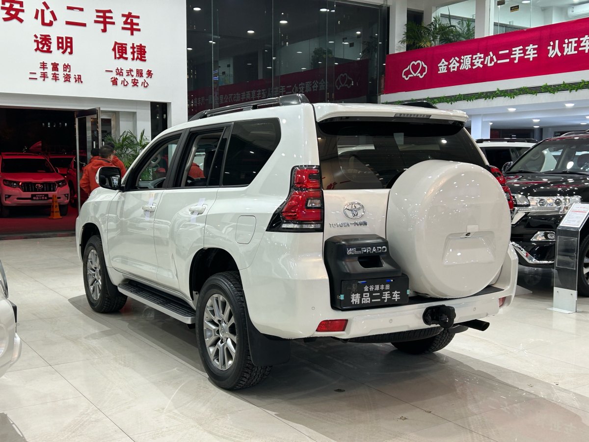 2020年12月豐田 普拉多  2018款 3.5L 自動TX-L后掛備胎