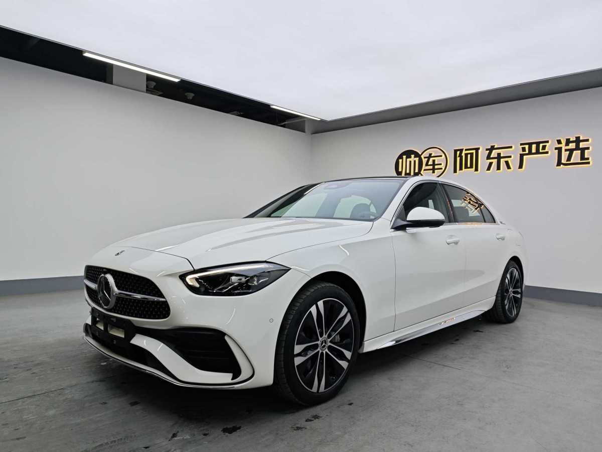 奔馳 奔馳C級新能源  2023款 改款 C 350 eL圖片