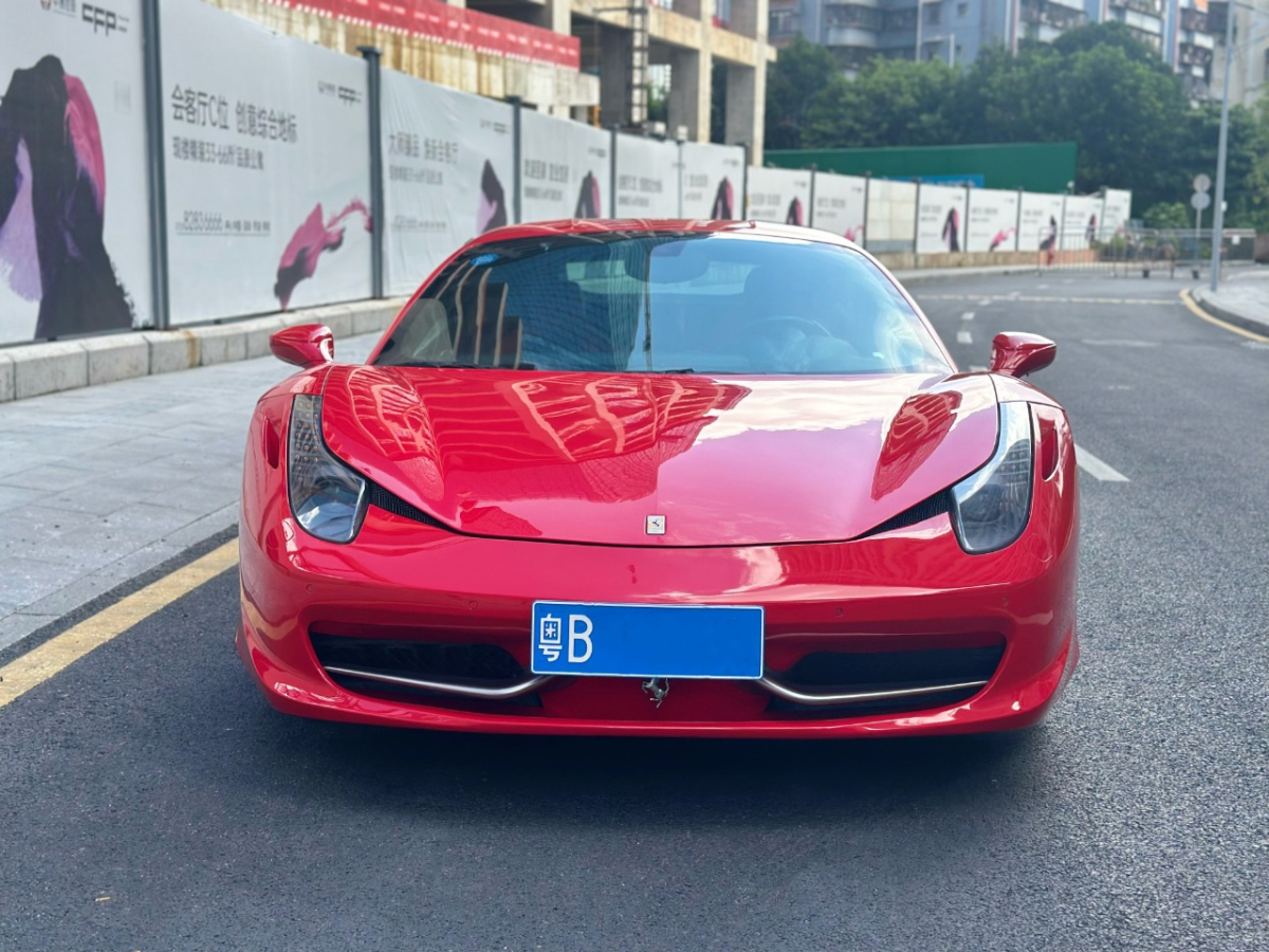 2011年11月法拉利 458  2011款 4.5L Italia