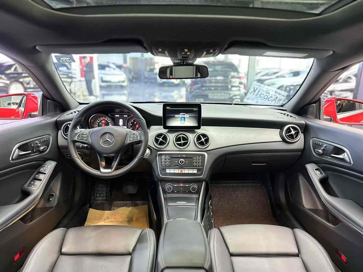 2017年7月奔馳 奔馳CLA級  2018款 CLA 200 時尚型
