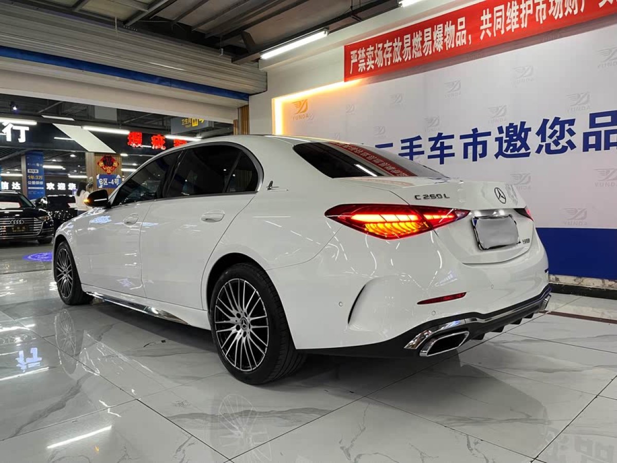 奔馳 奔馳C級  2022款 改款 C 260 L 運動版圖片