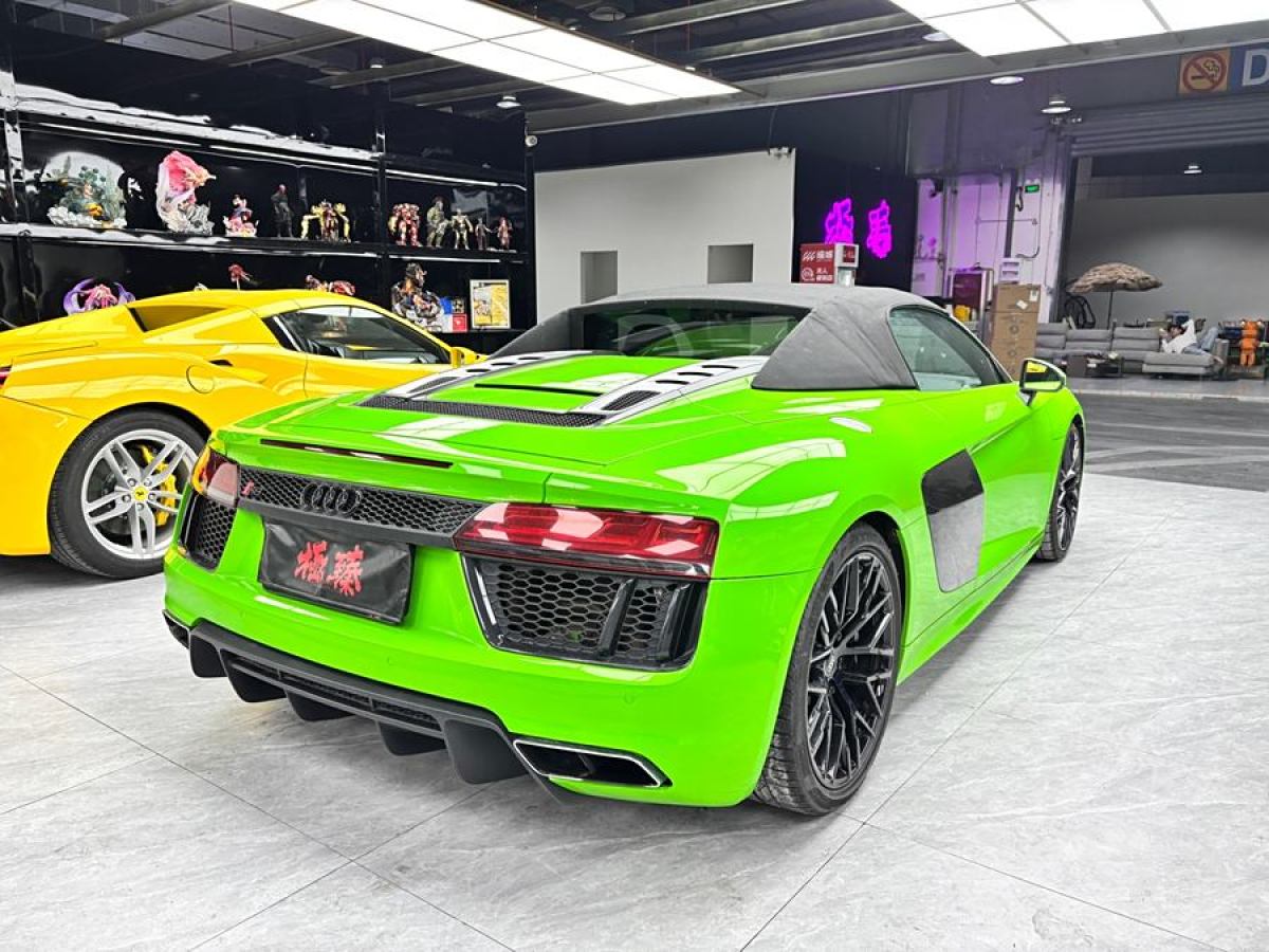 2019年10月奧迪 奧迪R8  2017款 V10 Spyder