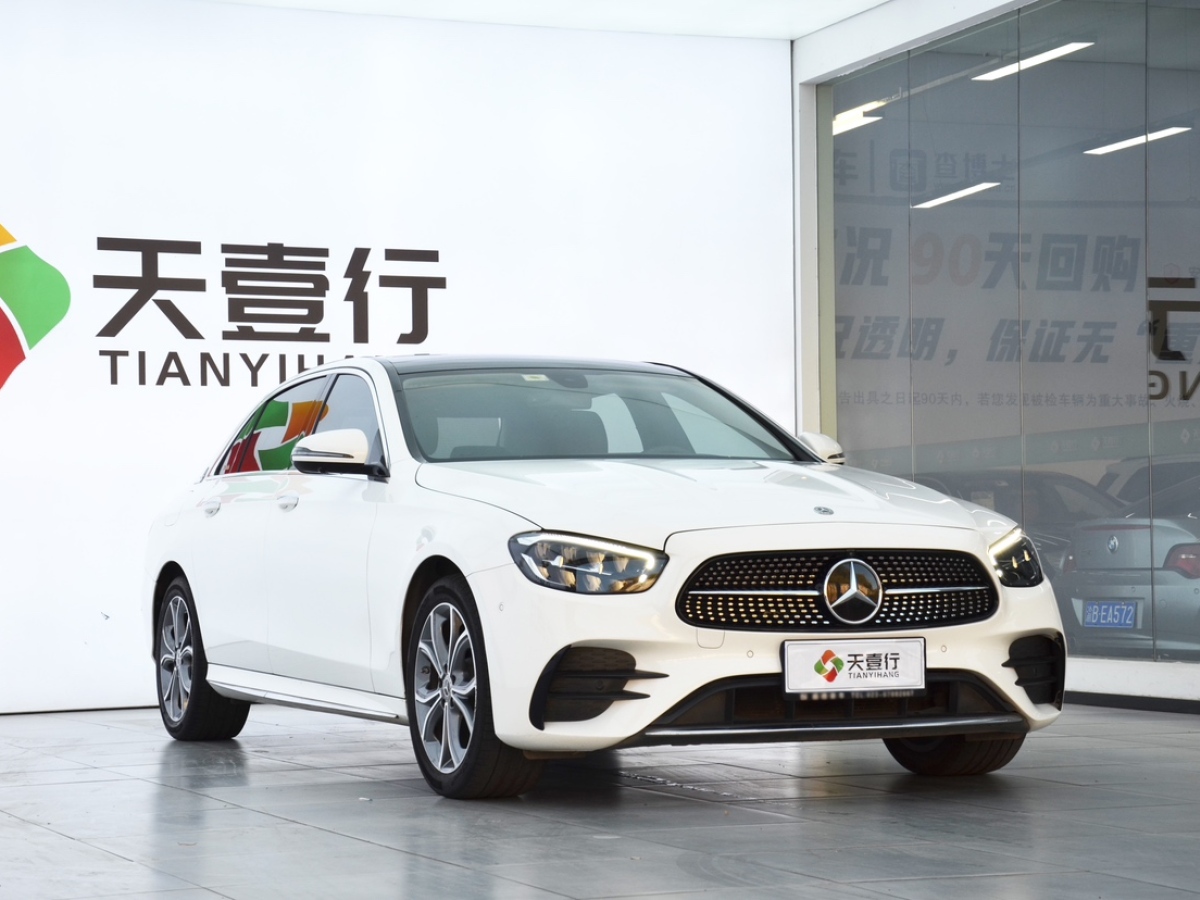 奔馳 奔馳E級  2021款 E 300 L 運動豪華型圖片