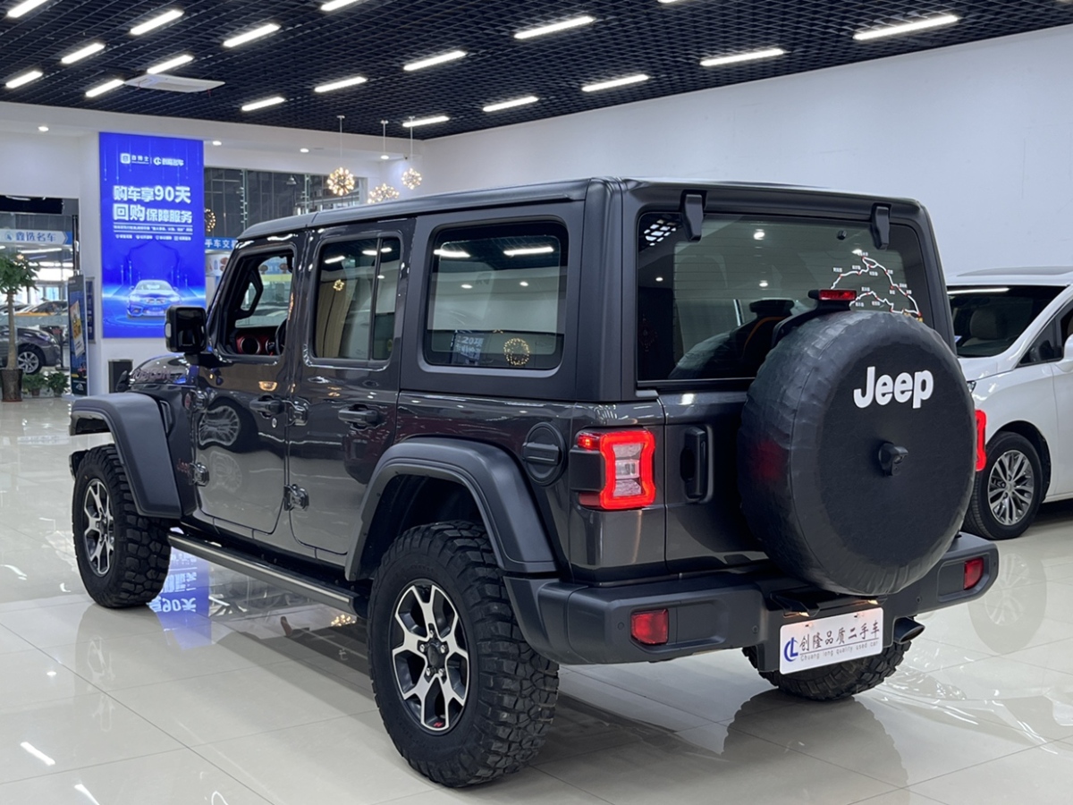 2020年12月Jeep 牧马人  2021款 2.0T Rubicon 四门版