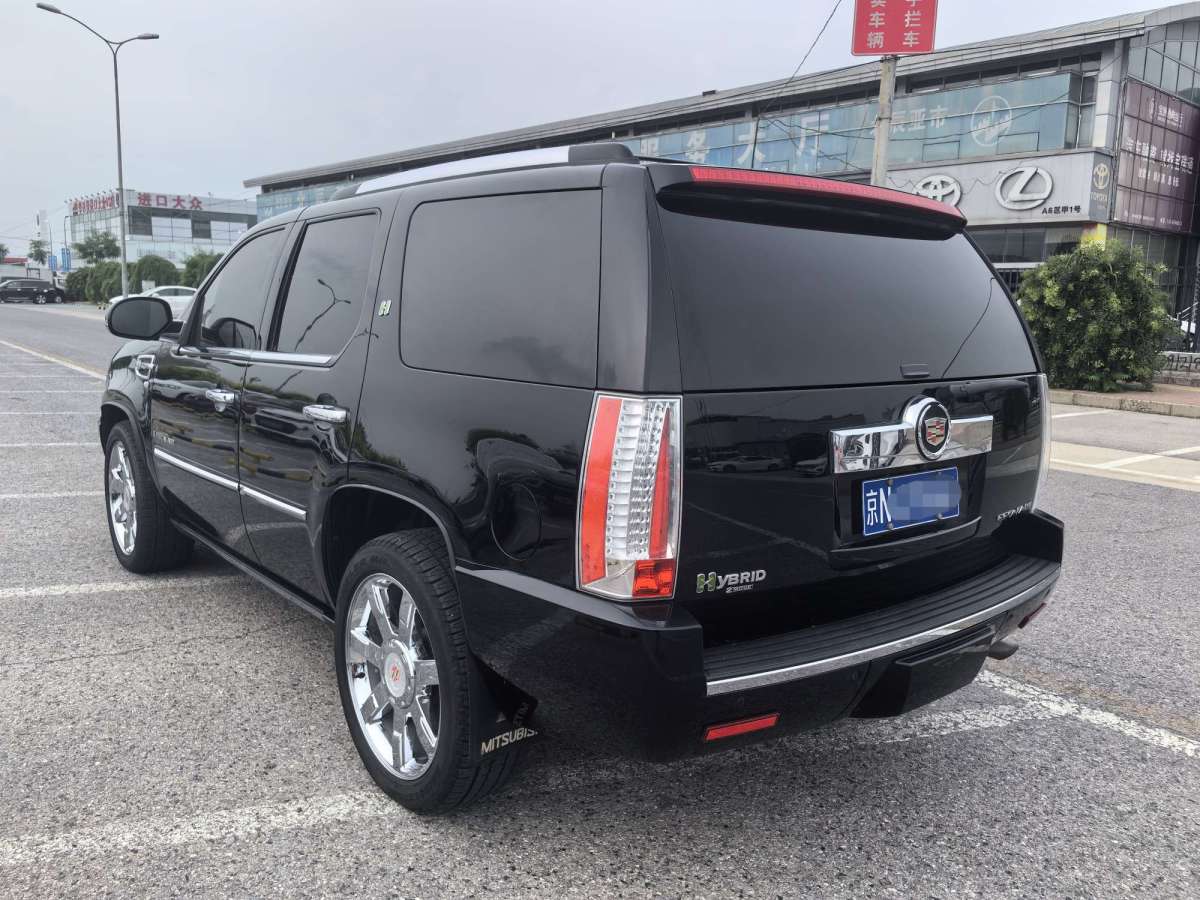 2010年1月凱迪拉克 凱雷德ESCALADE  2009款 6.0 Hybrid