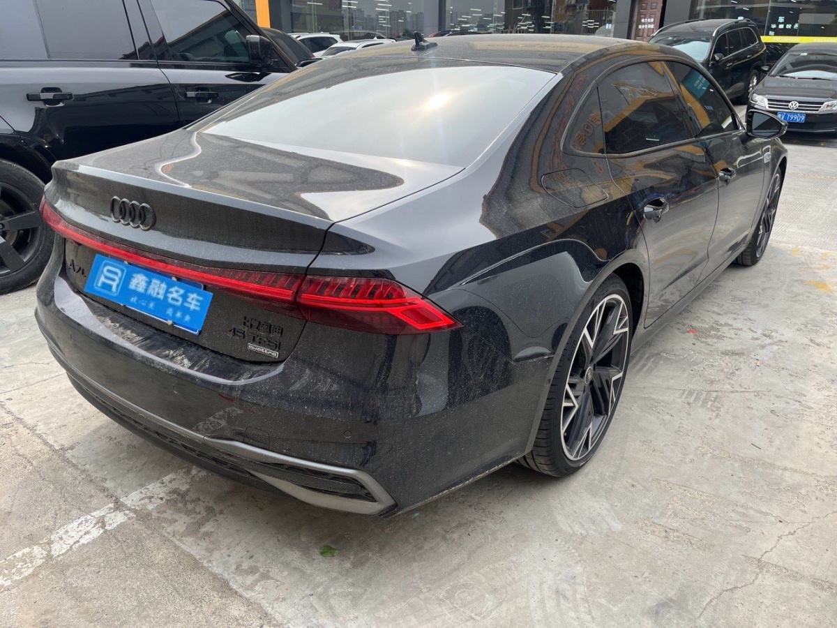 奧迪 奧迪A7L  2024款 45 TFSI quattro 黑武士版圖片