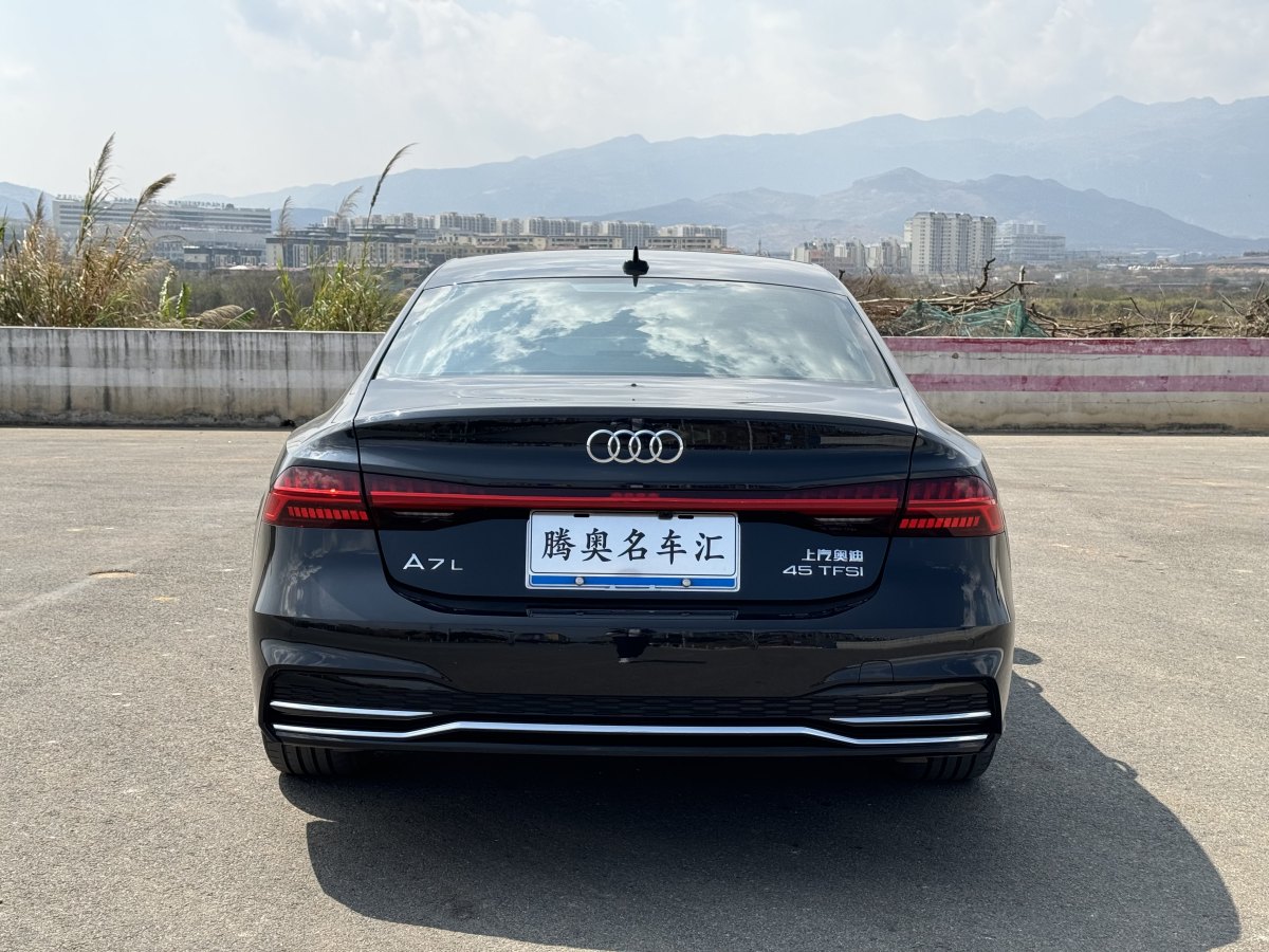 奧迪 奧迪A7L  2024款 45TFSI S-line 筑夢型 流晶套裝圖片