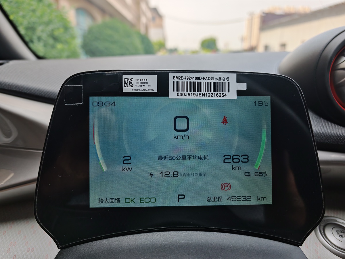2022年2月比亞迪 海豚  2021款 405km 時(shí)尚版
