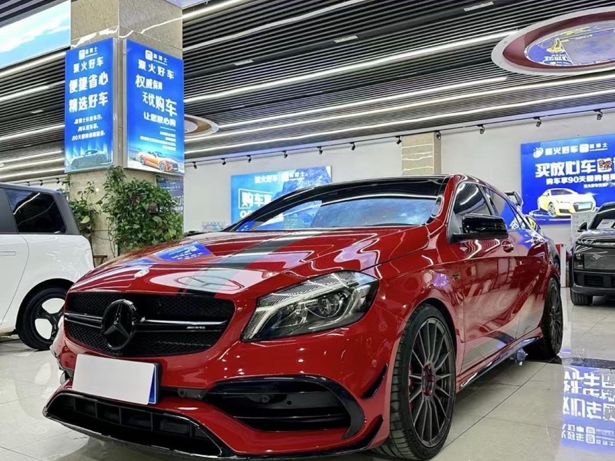 奔馳 奔馳A級AMG  2017款 改款 AMG A 45 4MATIC圖片