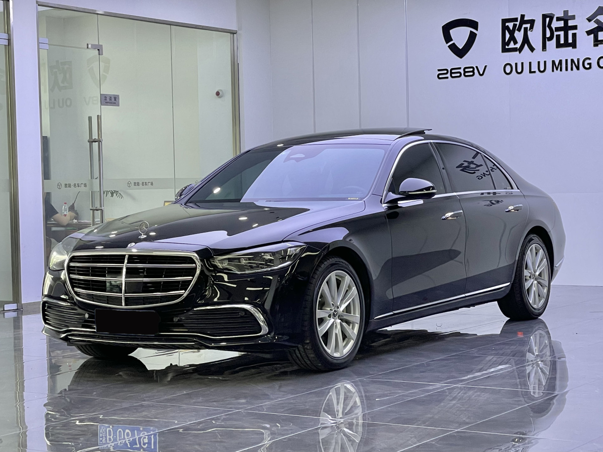 奔驰 奔驰S级  2022款 改款 S 400 L 商务型图片