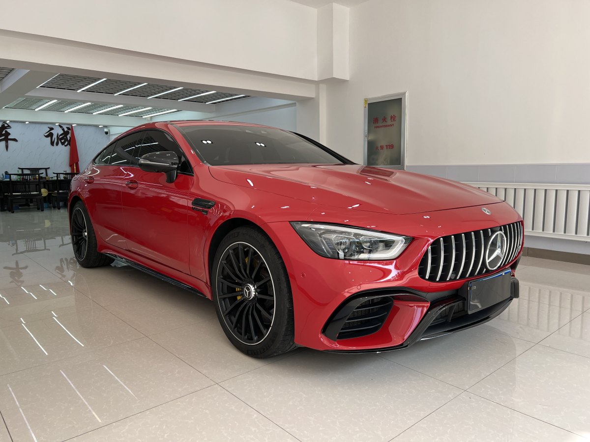 2020年11月奔馳 奔馳AMG GT  2019款  AMG GT 63 S 4MATIC+ 四門跑車