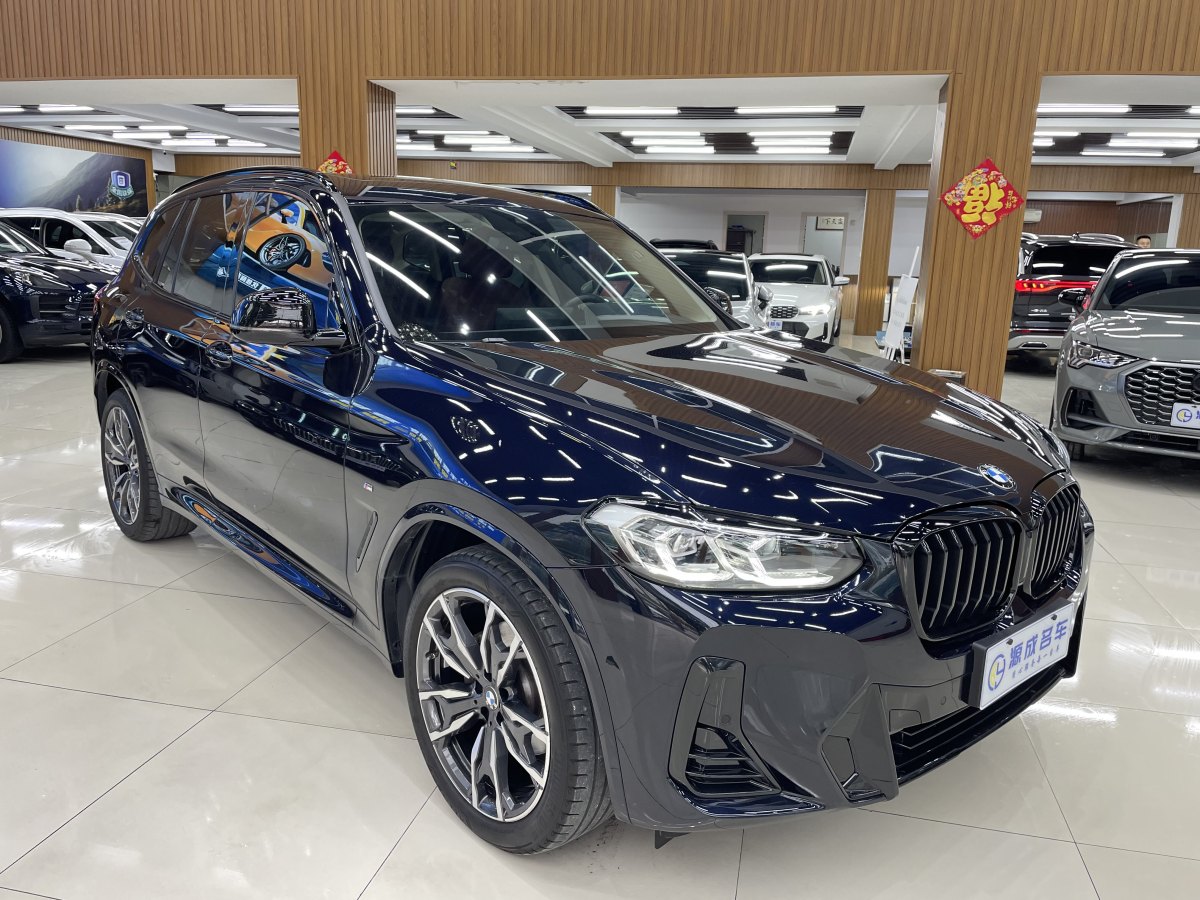 寶馬 寶馬X3  2022款 xDrive30i 領(lǐng)先型 M曜夜套裝圖片