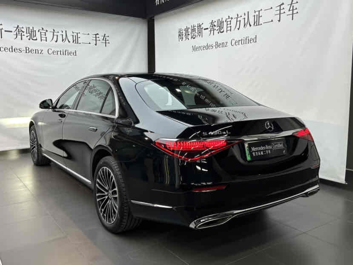 奔馳 奔馳S級新能源  2023款 S 450 e L 插電式混合動力轎車圖片