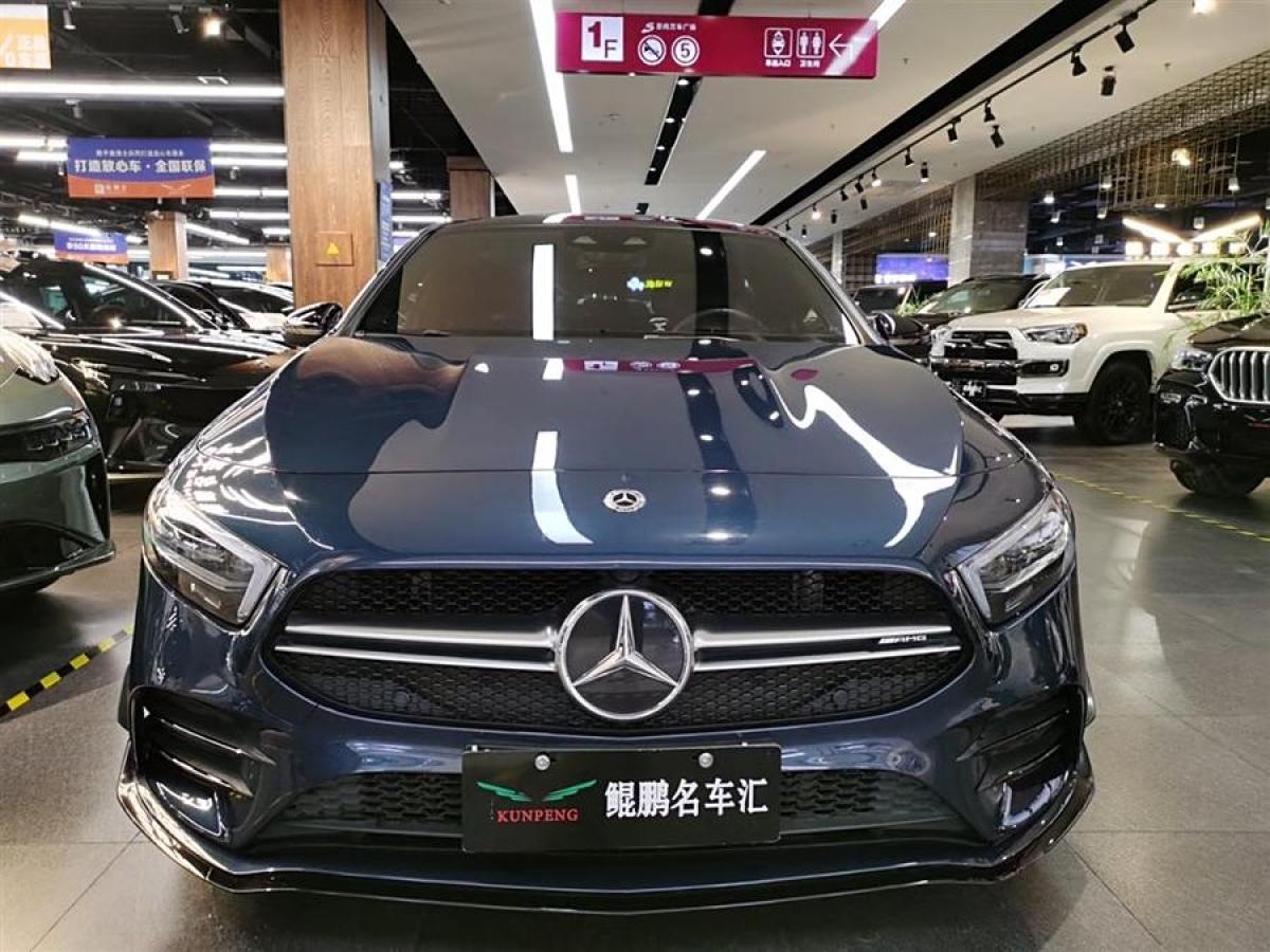 奔馳 奔馳A級(jí)AMG  2020款 改款 AMG A 35 4MATIC 先型特別版圖片