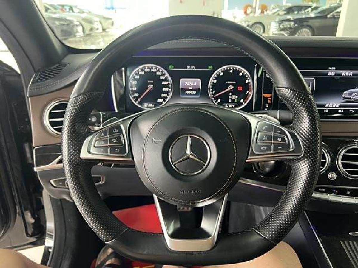 2017年1月奔馳 奔馳S級(jí)  2016款 S 400 L 4MATIC