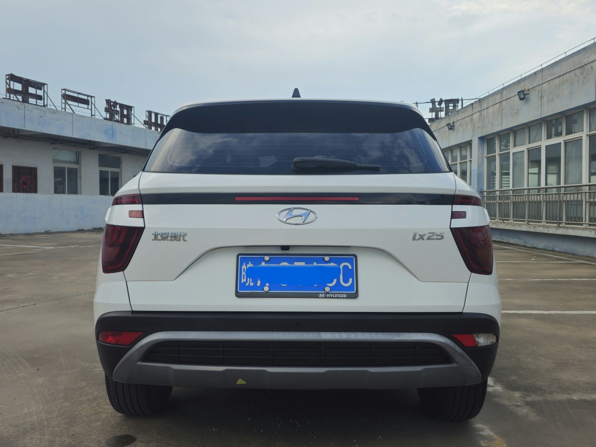 2021年8月現(xiàn)代 ix25  2020款 1.5L CVT智能型