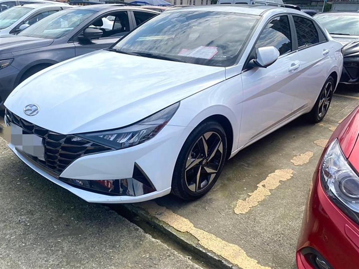 現(xiàn)代 伊蘭特  2023款 1.5L CVT GLX精英版圖片