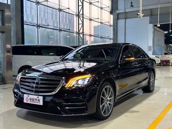 奔驰 奔驰S级  2020款 S 450 L 4MATIC 臻藏版