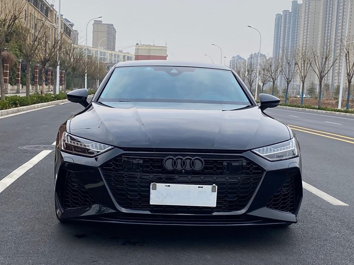 奧迪 奧迪A7L  2024款 45TFSI S-line 筑夢型 流晶套裝圖片