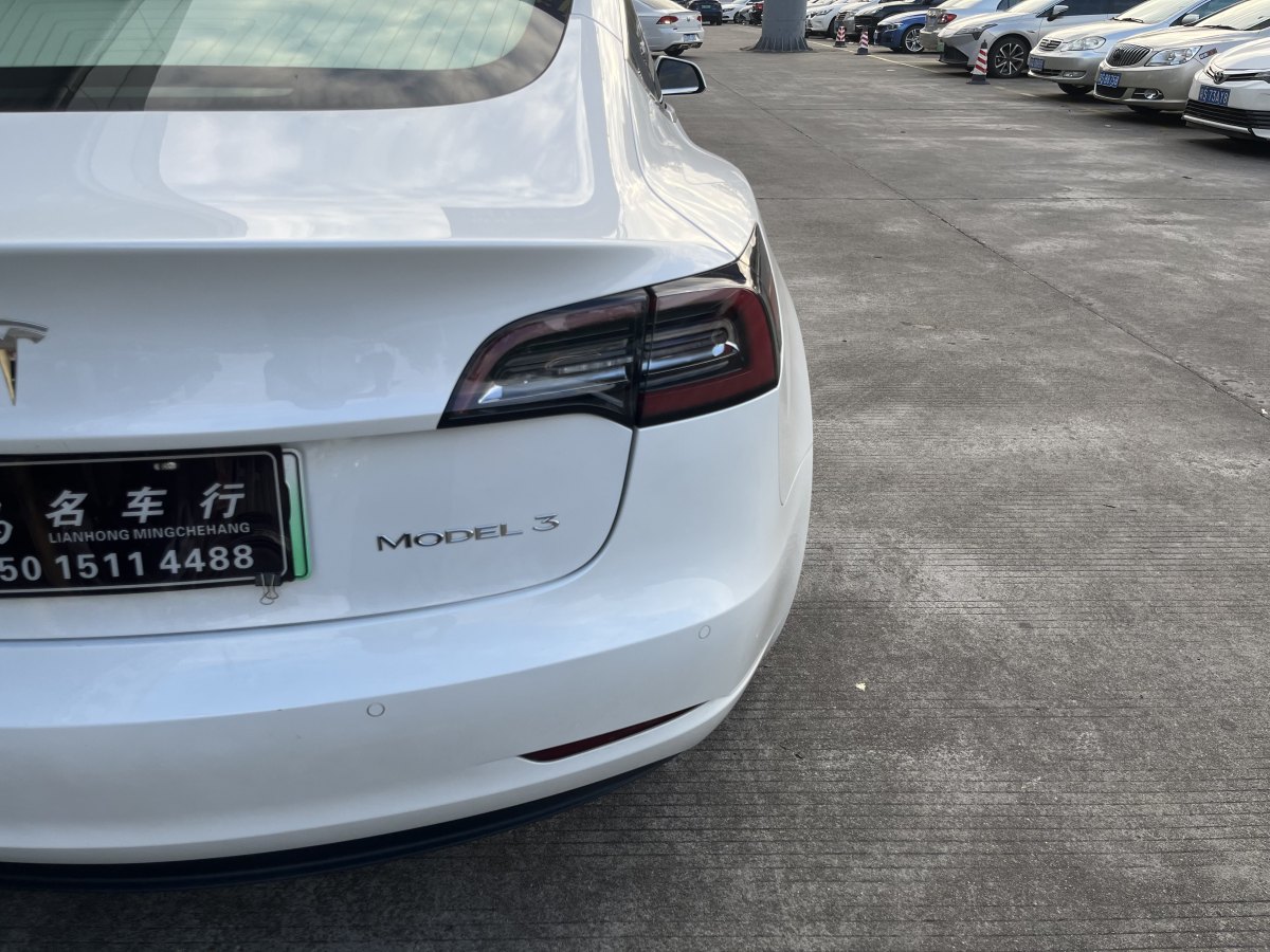 2020年9月特斯拉 Model 3  2019款 標(biāo)準(zhǔn)續(xù)航后驅(qū)升級版