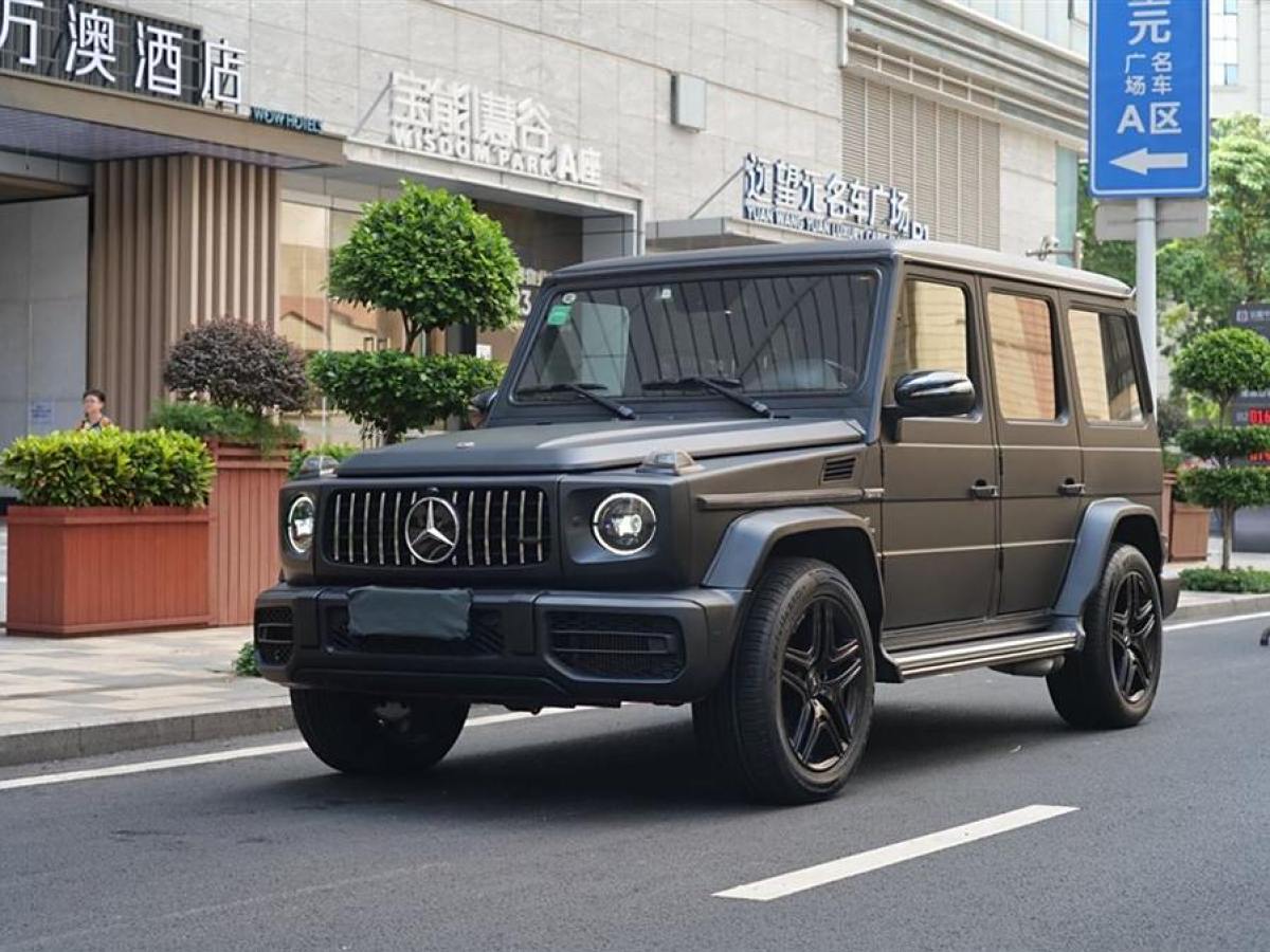 2017年5月奔馳 奔馳G級(jí)AMG  2019款  改款 AMG G 63