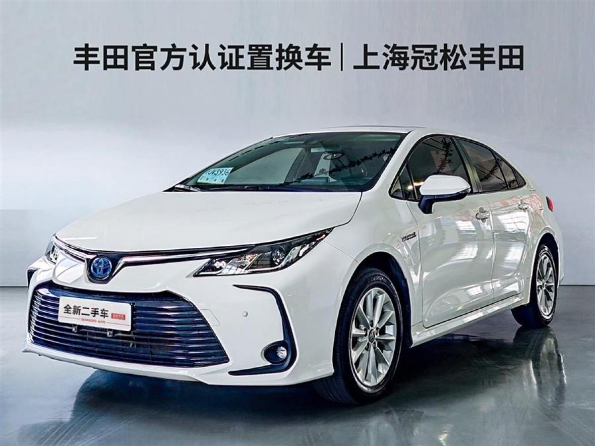 2020年12月豐田 卡羅拉  2021款 雙擎 1.8L E-CVT精英版