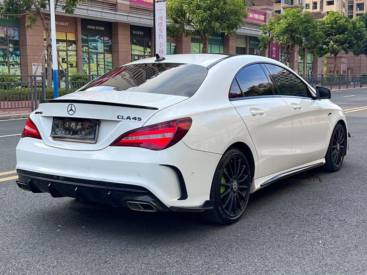 2018年10月奔馳 奔馳CLA級(jí)  2018款 CLA 220 4MATIC