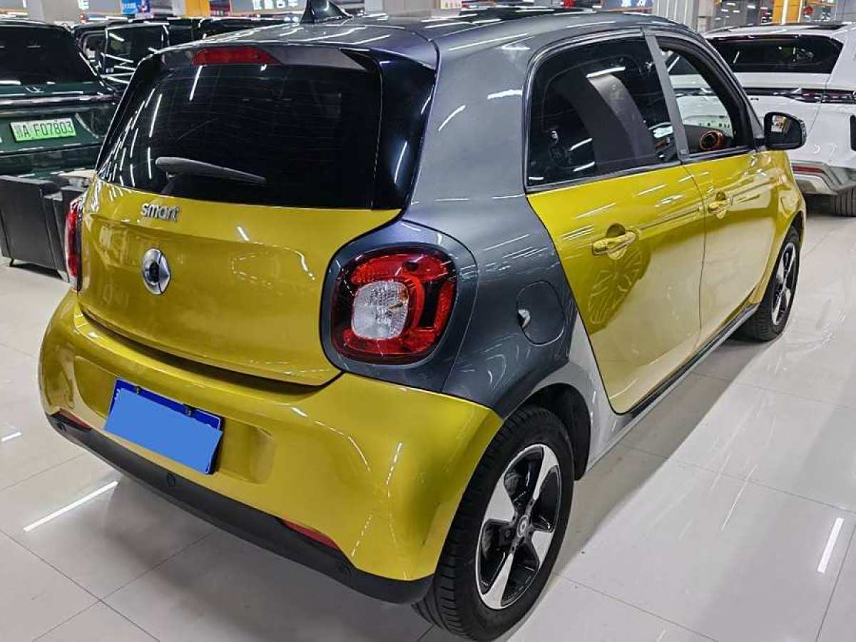 smart forfour  2018款 1.0L 52千瓦激情版圖片