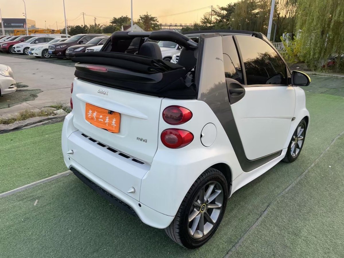 2014年5月smart fortwo  2012款 1.0 MHD 敞篷激情版