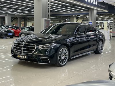 2023年1月 奔驰 奔驰S级(进口) 改款 S 450 L 4MATIC图片