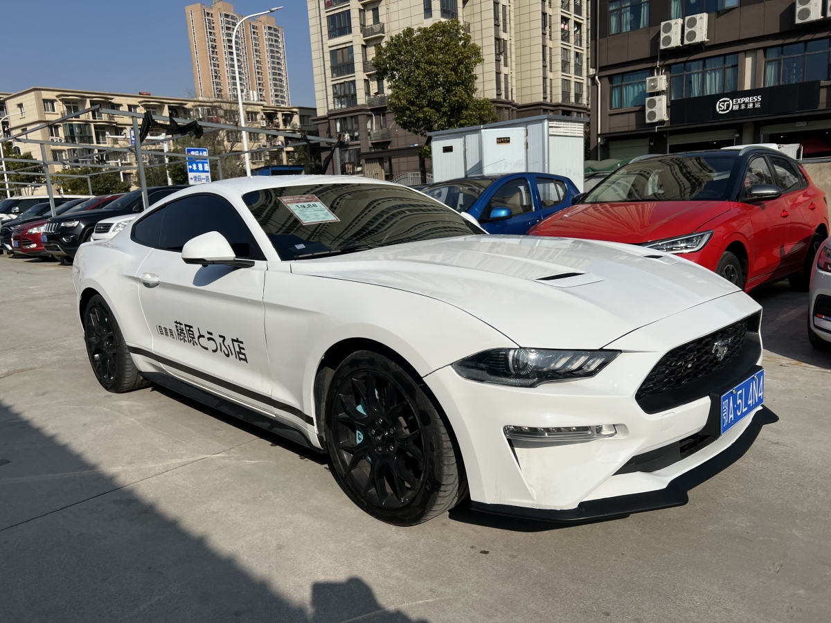 福特 Mustang  2021款 2.3L EcoBoost 黑曜魅影特別版圖片