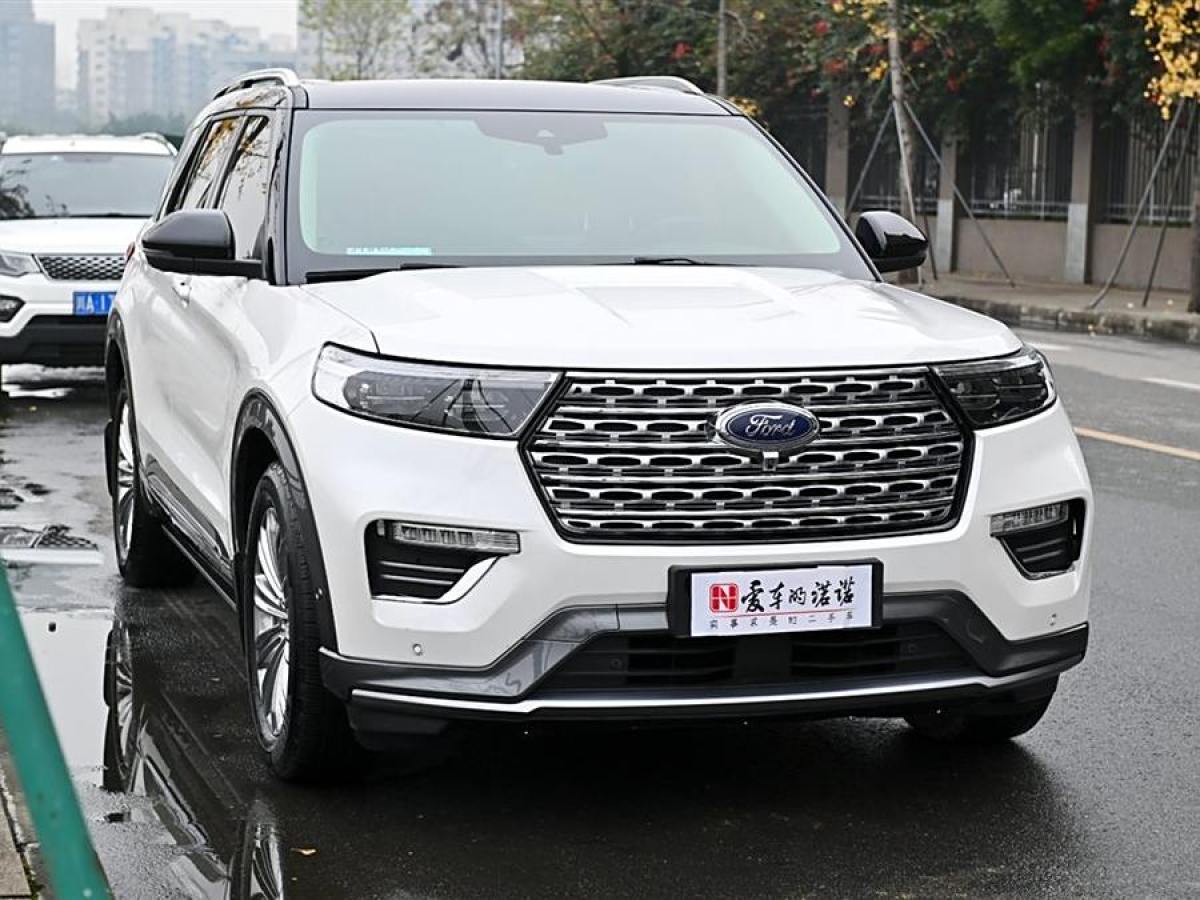 福特 探險(xiǎn)者  2023款 EcoBoost 285 四驅(qū)鈦金版 7座圖片