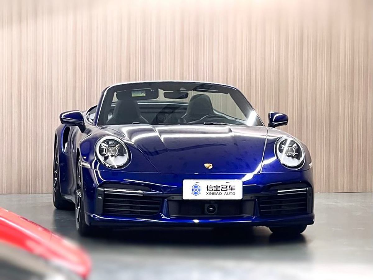 保時(shí)捷 911  2023款 Turbo S Cabriolet 3.7T圖片