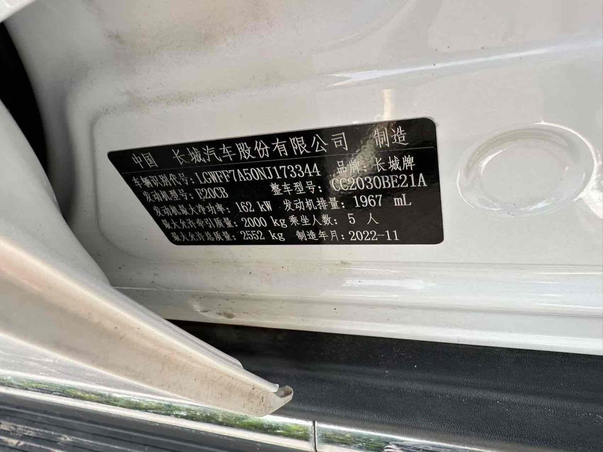 坦克 坦克300  2023款 城市版 2.0T 很有型圖片