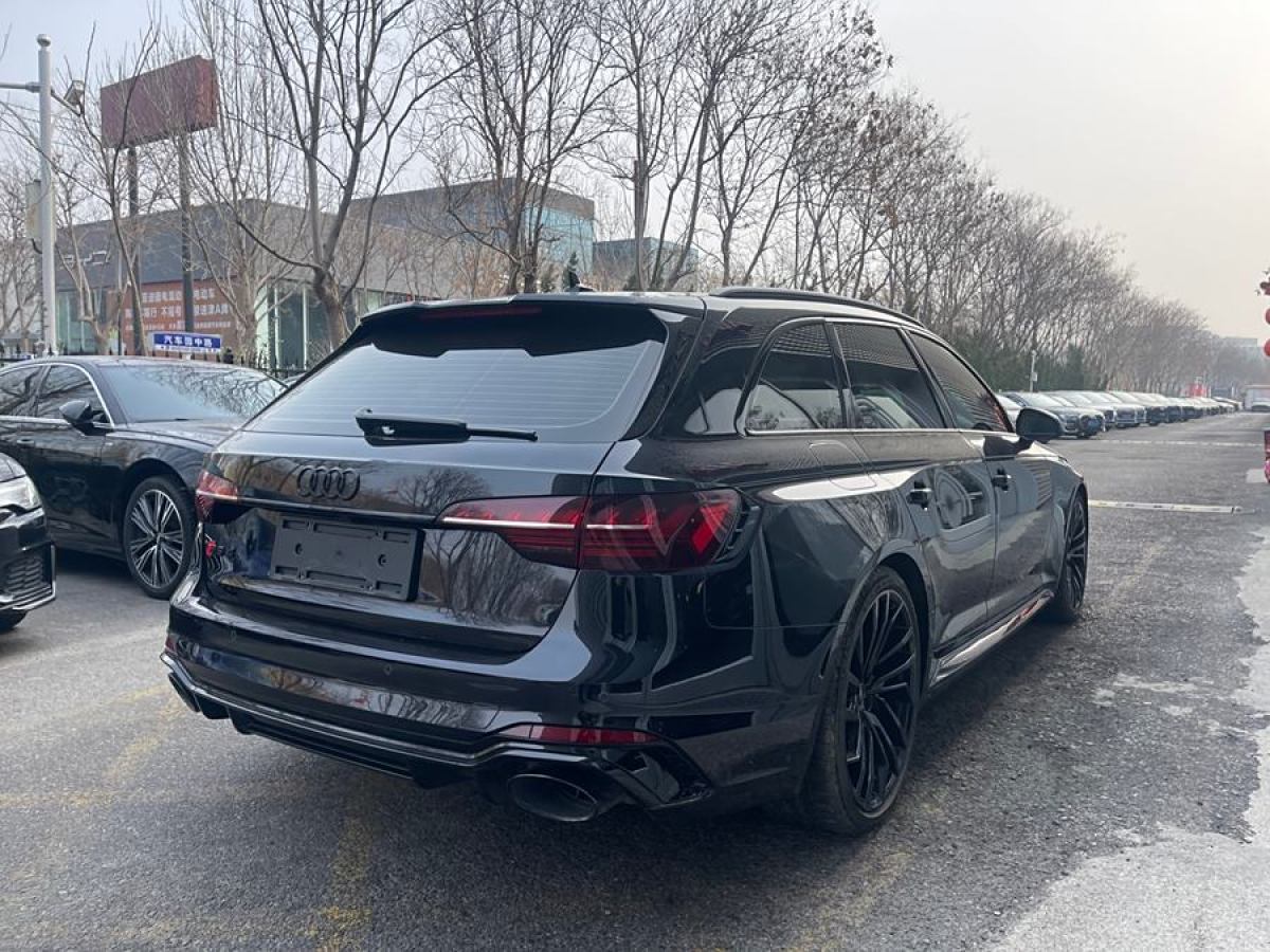 奧迪 奧迪RS 4  2023款 RS4 Avant 黑曜版圖片