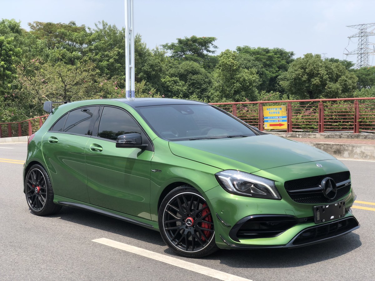 2018年11月奔馳 奔馳A級AMG  2017款 改款 AMG A 45 4MATIC