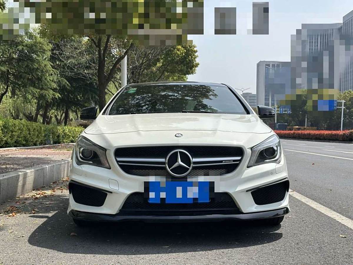 奔馳 奔馳CLA級(jí)AMG  2017款 改款 AMG CLA 45 4MATIC圖片