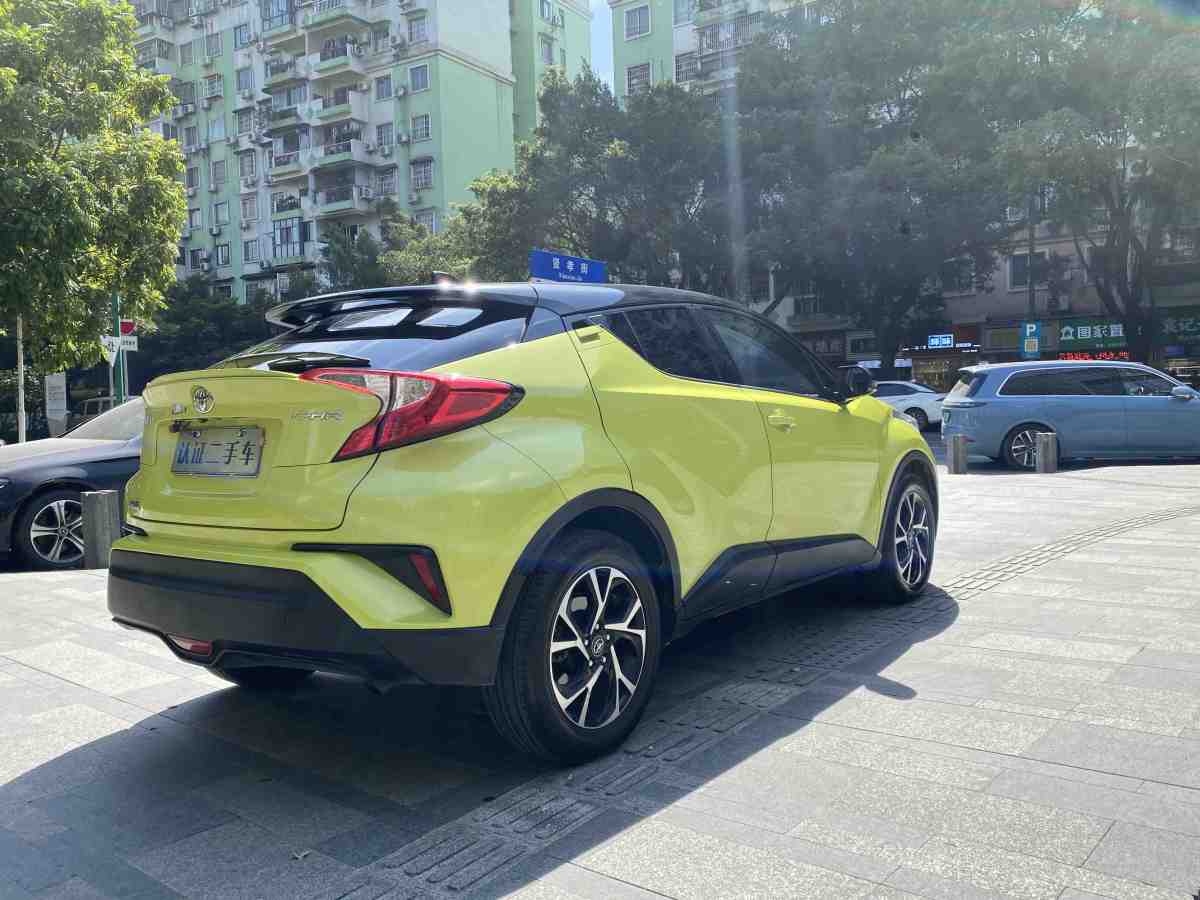 2019年1月豐田 C-HR  2018款 2.0L 領(lǐng)先天窗版 國(guó)VI