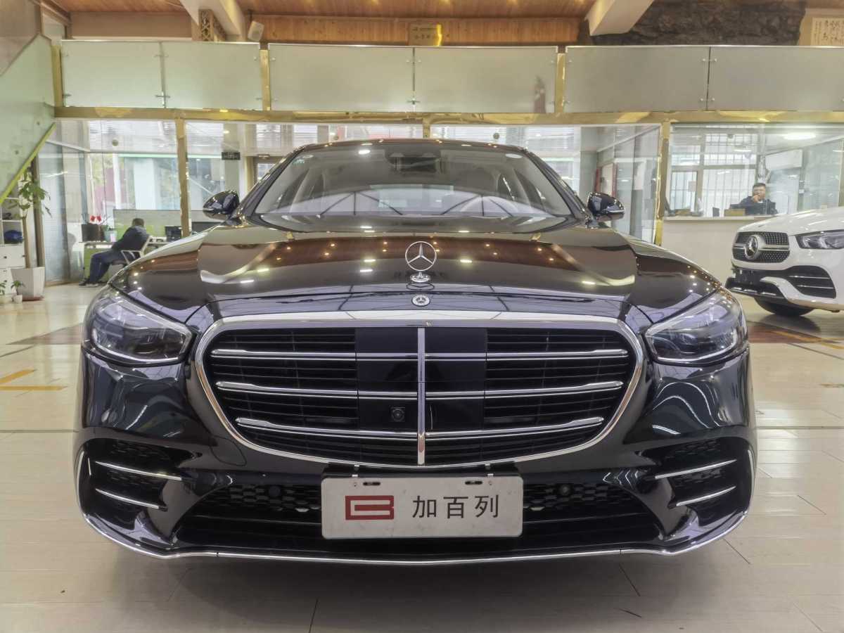 2022年7月奔馳 奔馳S級(jí)  2022款 改款 S 450 L 4MATIC