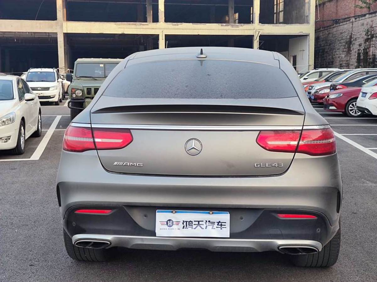 奔馳 奔馳GLE轎跑 AMG  2017款 AMG GLE 43 4MATIC 轎跑SUV圖片