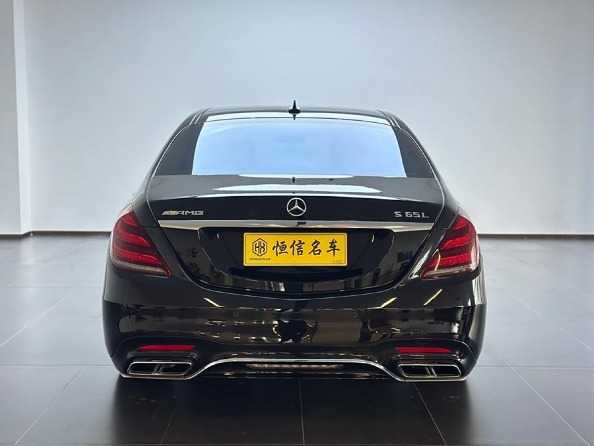 奔馳 奔馳S級(jí)AMG  2018款 AMG S 65 L圖片