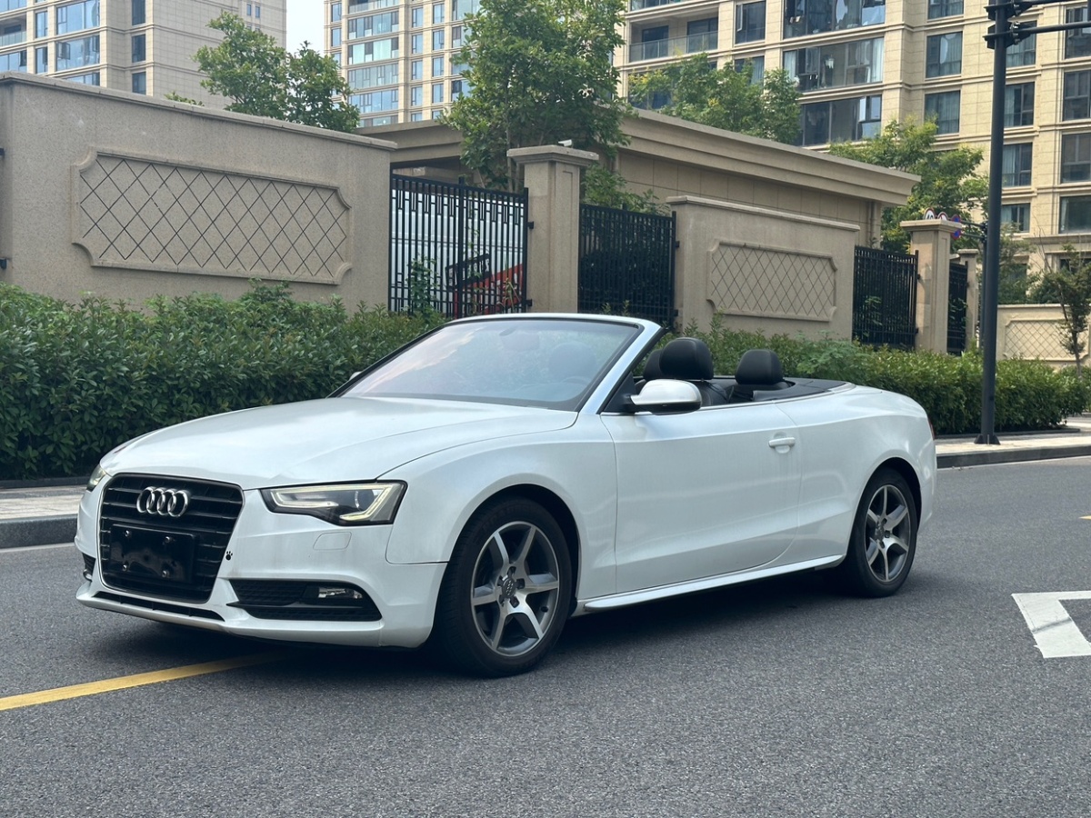 2013年9月奧迪 奧迪A5  2013款 Cabriolet 40 TFSI