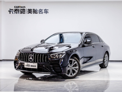  奔驰E级 2022款 改款 E 300 L 运动时尚型 图片