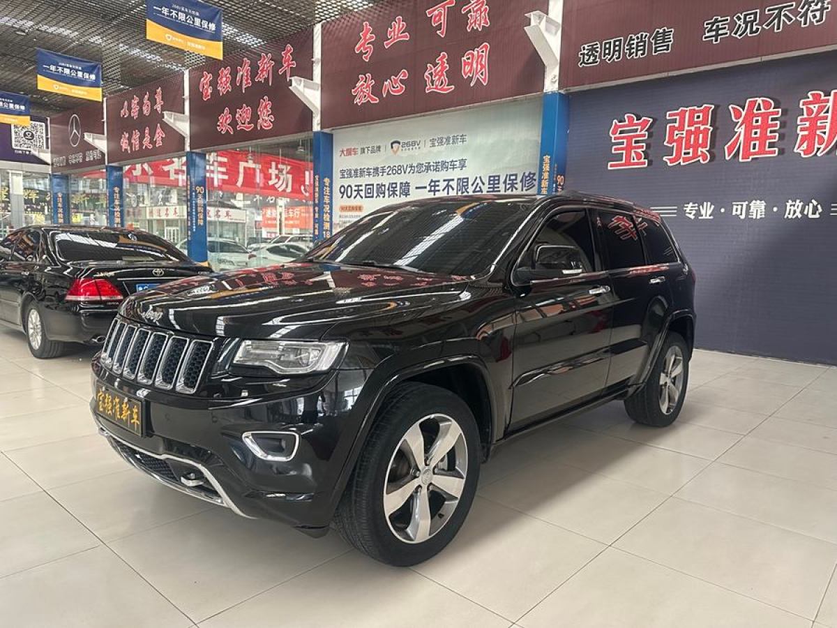 2017年7月Jeep 大切諾基  2015款 3.6L 豪華導(dǎo)航版