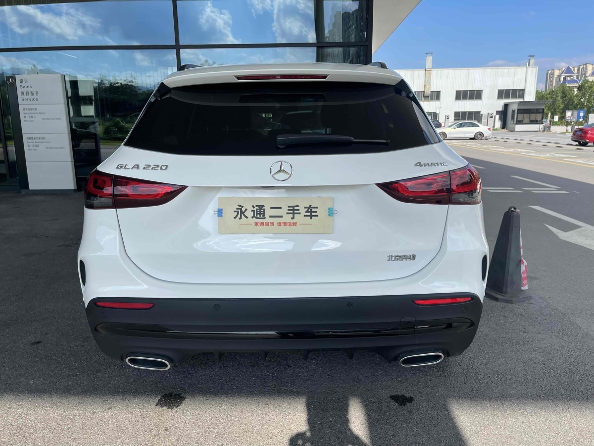 2022年6月奔馳 奔馳GLA  2020款 GLA 220 4MATIC