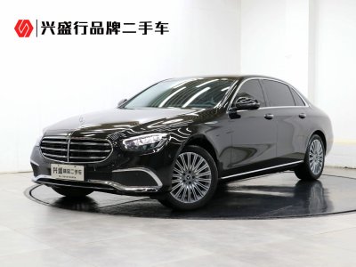 2021年5月 奔驰 奔驰E级  改款 E 300 L 豪华型图片