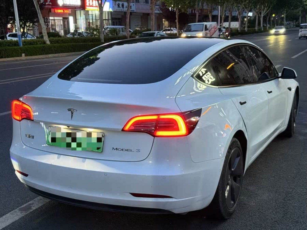 特斯拉 Model 3  2021款 改款 標(biāo)準(zhǔn)續(xù)航后驅(qū)升級版圖片