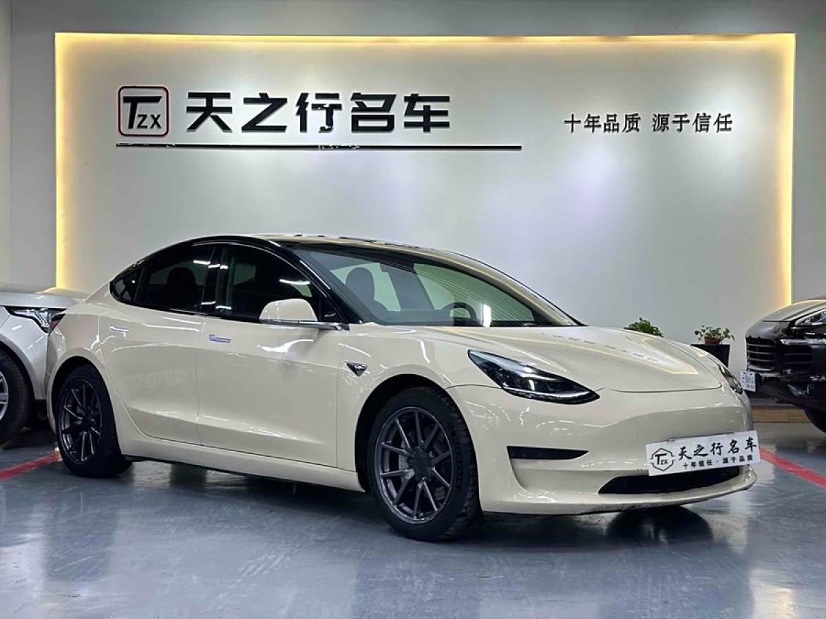 特斯拉 Model 3  2020款 改款 標(biāo)準續(xù)航后驅(qū)升級版圖片