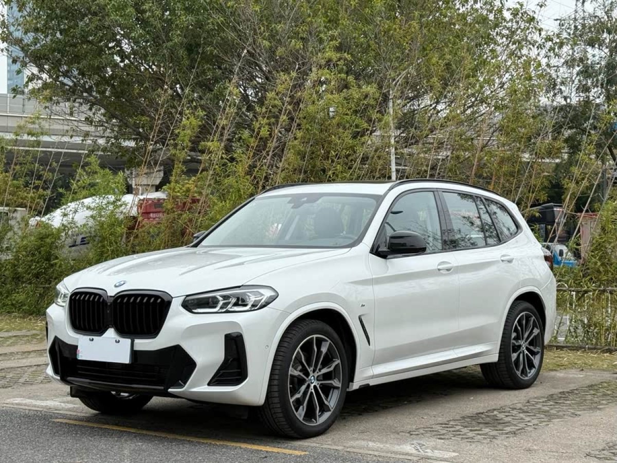 寶馬 寶馬X3  2023款 改款 xDrive30i 領(lǐng)先型 M曜夜套裝圖片