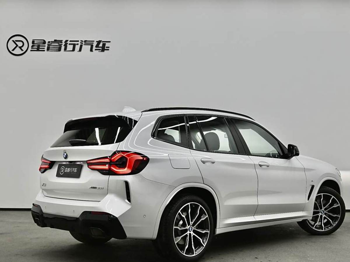 寶馬 寶馬X3  2022款 xDrive30i 領(lǐng)先型 M曜夜套裝圖片